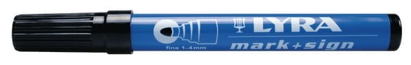 Marker permanentny Lyra, czarny HG4020099