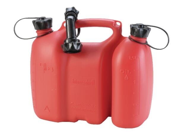Kanister podwójny Profi Hünersdorff, czerwony 3+1,5 l JK8040