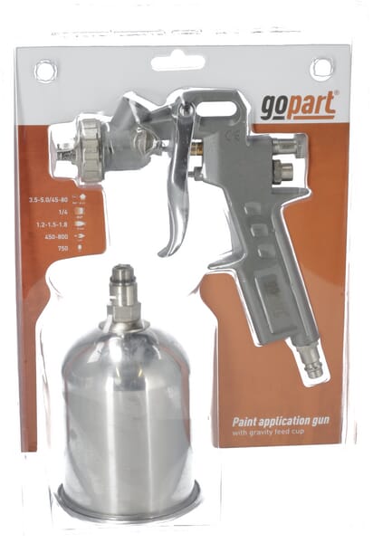 Pistolet do malowania zbiornik górny gopart, 750 ml LT402GP