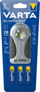 Latarka LED Silver Light 3AAA Varta VT16647