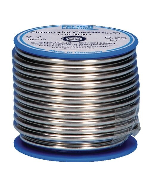 Cyna lutownicza S-SN97Cu3 2.7 mm 250 g WP149727201