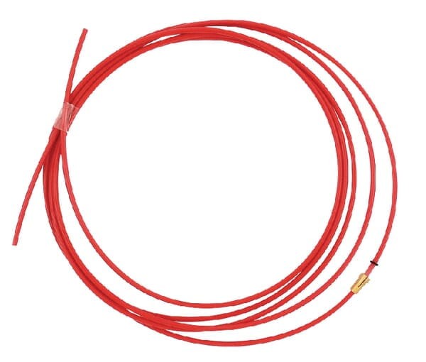 Akcesoria do palnika MIG/MAG TBi, teflonowy rdzeń liny czerwony 3,5 m 1,0 - 1,2 mm WP204035T