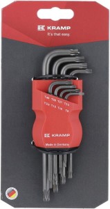 Zestaw kluczy trzpieniowych z kulką Torx® TX 9-40 8 ele. 1809015010KR