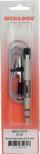 Wskaźnik napięcia Midlock, 6-12-24 V 6112