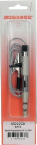 Wskaźnik napięcia Midlock, 6-12-24 V 6112