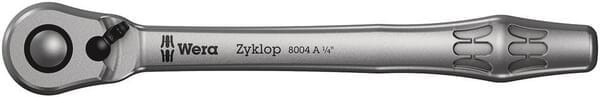 Pokrętło grzechotka Zyklop Metal 1/4" z przełącznikiem Wera, 141 mm DP004004