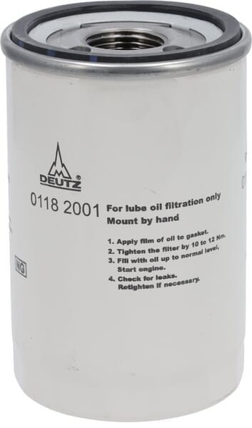 Filtr oleju, przykręcany 01182001