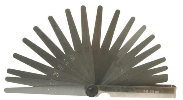 Szczelinomierz 0.05 - 0.5mm, 8 listków HG62023