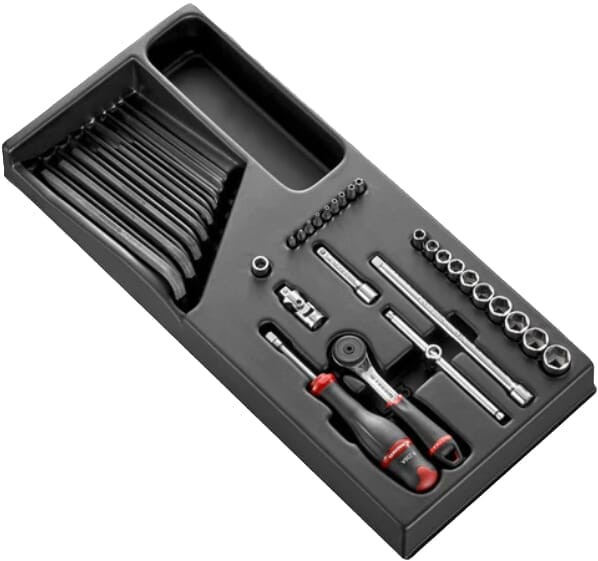 Pokrętło grzechotka 1/4" R161BPB