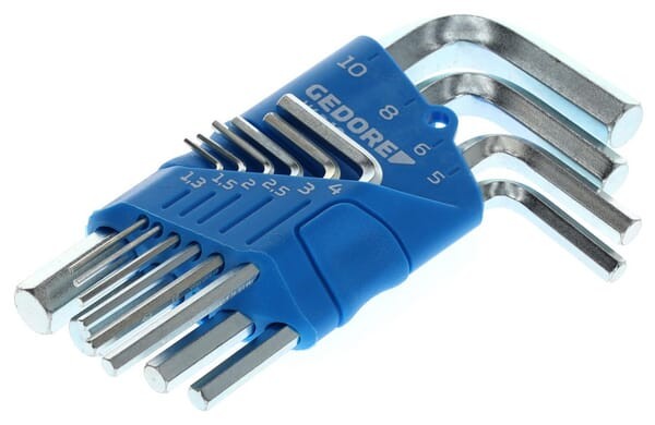 Zestaw kluczy imbusowych 1.3-10 mm 10 ele. SLH4210