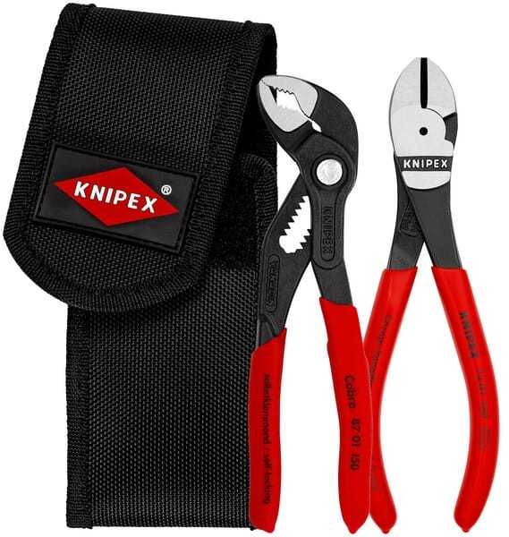 Zestaw mini szczypiec w etui do paska narzędziowego 2-ele. Knipex TA002072V02