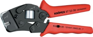 Kleszcze do końcówek tulejkowych Knipex, 190 mm TA975308
