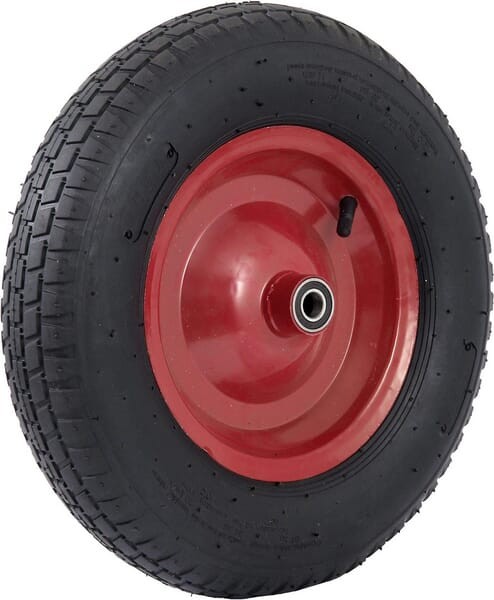 Koło małogabarytowe, 4.00-8, 2PR, 16 x 110, 400 mm, PR3000 pneumatyczne 12551255040304