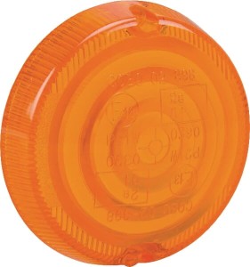 Klosz lampy, pomarańczowy okrągły tylny/lewy/prawy Cobo 0289810101
