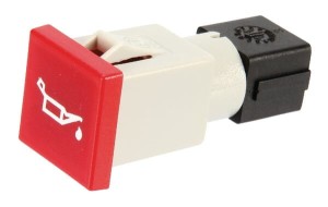 Kontrolka kwadratowa, 12/24V czerwona przykręcana 22.5x22.5 mm Cobo 09463000