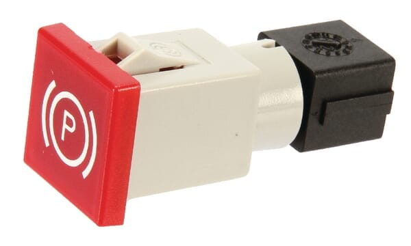 Kontrolka kwadratowa, 12/24V czerwona przykręcana 22.5x22.5 mm Cobo 09472000