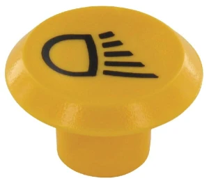Symbol przełącznika, lamp roboczych, okrągły, żółty 11316890PN