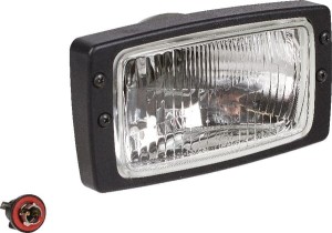 Reflektor halogenowy, prostokątny 12/24V przykręcany 182x94x102 mm Hella 1AB006213027