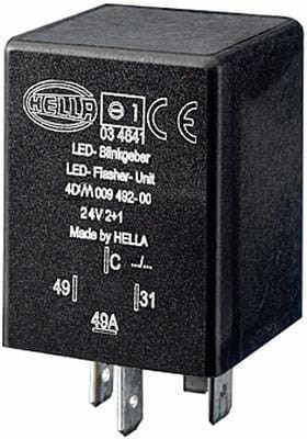 Przekaźnik kierunkowskazów LED 4-pin 24V 4DM009492001