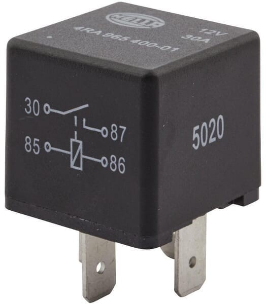 Przekaźnik, prądu roboczego, 12 V, Hella 4RA965400017