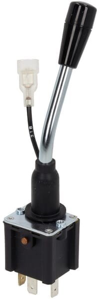 Przełącznik kolumny kierowniczej z funkcją kierunkowskazów/klakson/z migaczem lamp przednich, długość 108 mm 6BA001539001