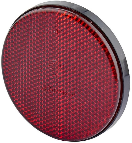 Odblask Ø 85 mm czerwony E1 31290 Hella 8RA002016111