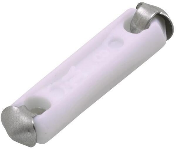 Bezpiecznik topikowy, porcelanowy 8A L= 25 mm biały op. 100 szt. Hella 8JS025889003