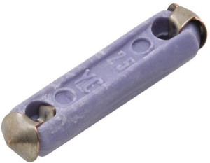 Bezpiecznik topikowy, porcelanowy 25A L= 25 mm niebieski op. 100 szt. Hella 8JS091603003
