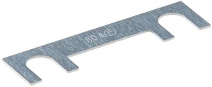 Bezpiecznik blaszany, 80A L=41 mm op. 100 szt. Hella 8JS713575001