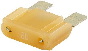 Bezpiecznik płaski Maxi, 80AL=34.1 mm biały op. 10 szt. Hella 8JS728595191