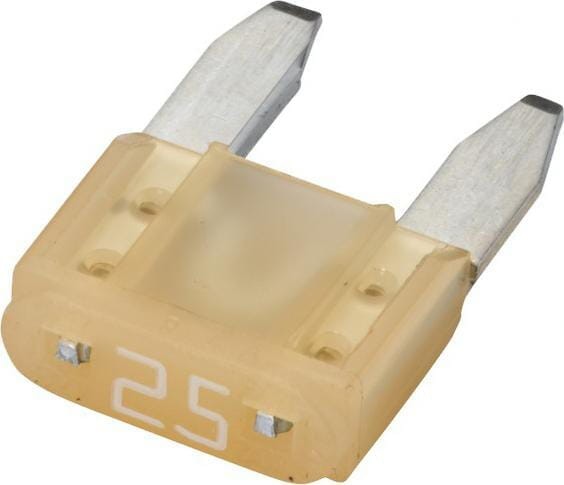 Bezpiecznik płaski Mini, 25A L=10.9 mm biały op. 50 szt. Hella 8JS728596091