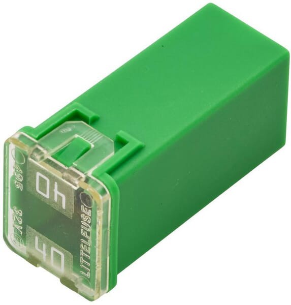 Bezpiecznik samochodowy Pal, 40A L= 23.1 mm zielony 1 szt. Hella 8JS740026421