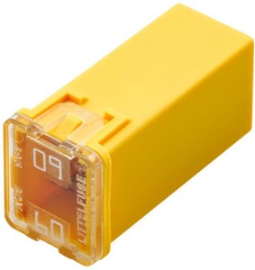 Bezpiecznik samochodowy Pal, 60A L= 23.1 mm żółty 1 szt. Hella 8JS740026441