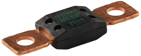 Bezpiecznik Mega, 350A L=68.6 mm zielony Hella 8JS742902081