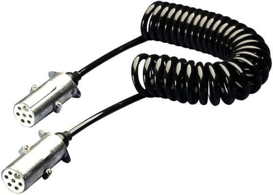 Przewód spiralny, metalowy 24 V 7-biegunowy DIN/ISO 3731 8KA004797081