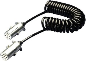 Przewód spiralny, metalowy 24 V 7-biegunowy DIN/ISO 3731 8KA004797081