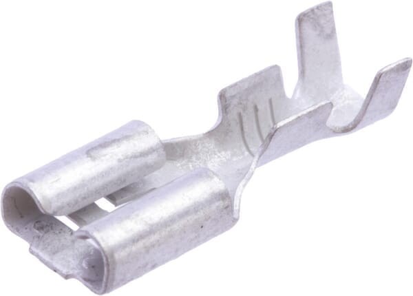 Końcówka przewodu płaska nasadkowa, żeńska srebrna 0.5-1mm² 4.8x0.8 mm op. blister 100 szt. Hella 8KW733815003