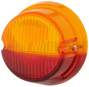 Klosz lampy, pomarańczowy/czerwony tylny prawy Hella 9EL088525001