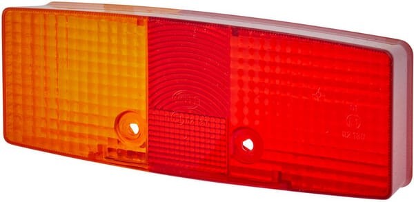 Klosz lampy tylnej, prostokątny lewy/prawy Hella 9EL118700001
