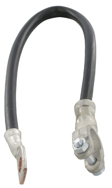 Przewód akumulatora, 400 mm 25mm², biegun "-" oczko 10 mm BA10319