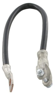 Przewód akumulatora, 400 mm 25mm², biegun "-" oczko 10 mm BA10319
