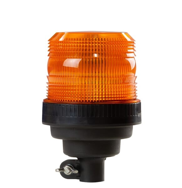 Lampa błyskowa LED, 12-24V pomarańczowa mocowana na uchwyt, elastyczna ECCOLED BRONZE ECCO EB5012A