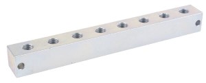 Blok rozdzielający 8 przyłączy M10x1 CLNB8M1010