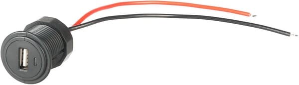 Gniazdo USB z diodami LED GSM049