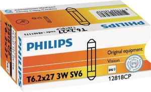 Żarówka rurkowa 12V 3W SV6 GL12818