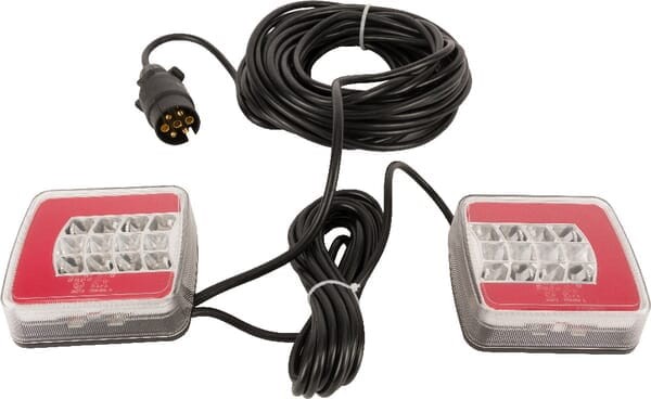 Zestaw lamp LED, tylnych na magnes 12m LA65008