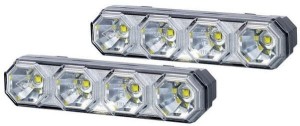 Lampy do jazdy dziennej LED, zestaw 12/24V LA80030