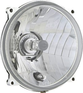 Reflektor przedni halogenowy, okrągły 12/24V H4, R2, W5W Ø 139/131x75 mm Kramp LA80151