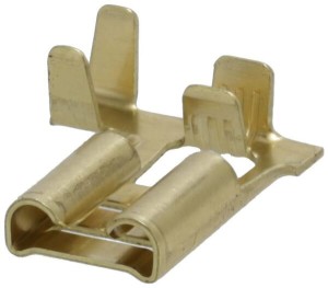 Końcówka przewodu płaska nasadkowa, żeńska, 0.5-1.5 mm² 6.3x0.8 mm 50 szt. Kramp LA9294
