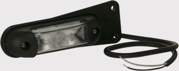 Lampa obrysowa LED, 1/2.2W prostokątna 12/24V biała/czarowna/pomarańczowa 6 LED Kramp LA103168